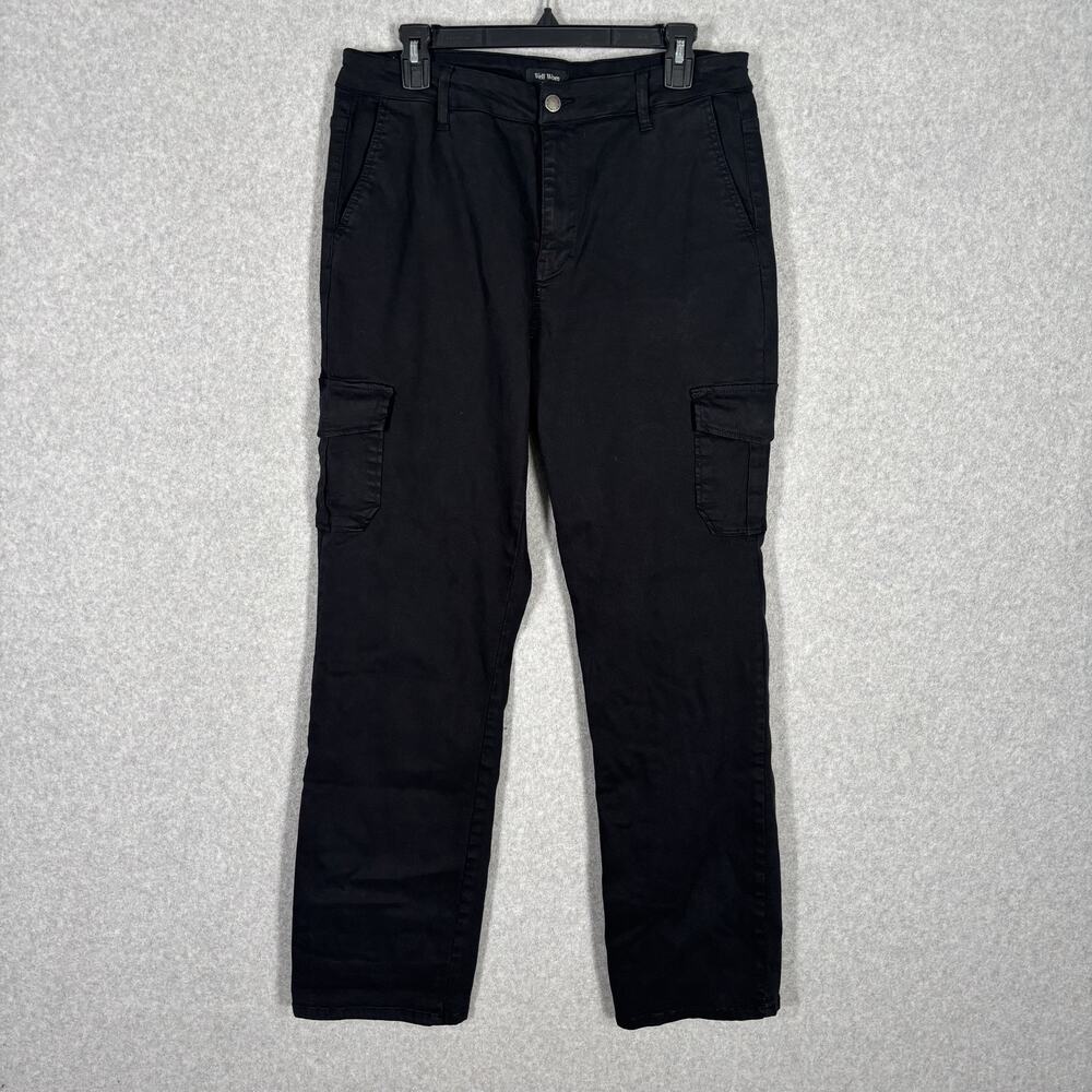 Well Worn Cargo Pant 14 Black Chino Stretch Workwear Comfort GORP Hiking Camping